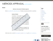 Tablet Screenshot of methodsappraisal.com
